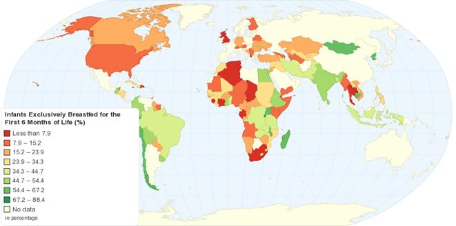 Imagini pentru breastfeeding rates european countries